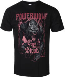 NNM Tricou pentru bărbați Powerwolf - We Drink Your Blood - Negru - 50750300