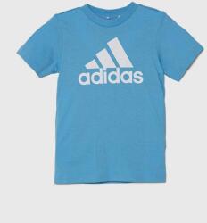 Adidas gyerek pamut póló nyomott mintás - kék 110
