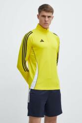 Adidas edzős pulóver Tiro 24 sárga, nyomott mintás, IS1043 - sárga L