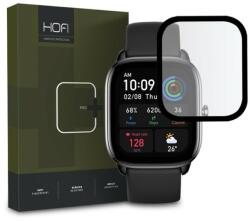 hofi Hybrid Pro+ Glass üveg képernyővédő fólia - Amazfit GTS 4 Mini - fekete - multimediabolt