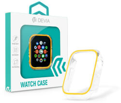 DEVIA Apple Watch szilikon védőtok - Devia Luminous Series Shockproof Case For iWatch - 41 mm - arany - multimediabolt