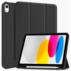 Tech-Protect Apple iPad 10.9 (2022) tablet tok (Smart Case) on/off funkcióval, Apple Pencil tartóval - Tech-Protect - black (ECO csomagolás) - multimediabolt