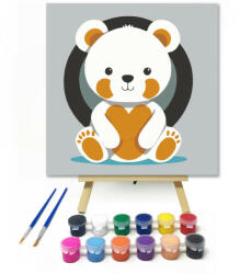  Maci Laci - gyerek számfestő készlet