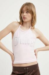 Juicy Couture top női, rózsaszín, JCWC122002 - rózsaszín XS