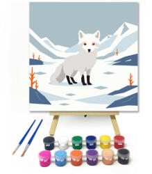  Sarki róka - gyerek számfestő készlet