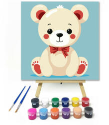  Pufi mackó - gyerek számfestő készlet