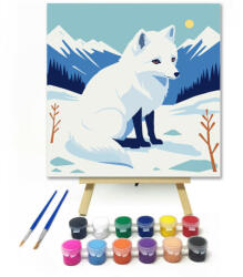  Havas hegyek között - gyerek számfestő készlet