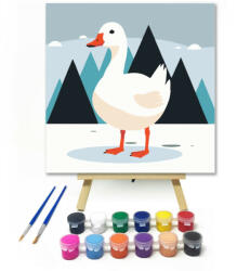  Lúd az erdőben - gyerek számfestő készlet