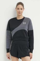 Under Armour melegítő felső Essential fekete, mintás - fekete L