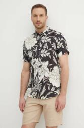 GUESS len ing ISLAND galléros, fekete, regular, M4GH70 WERX0 - fekete S