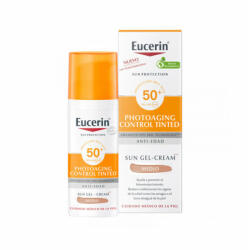 Eucerin - Emulsie antirid cu SPF 50+ nuanta medium Eucerin Sun Protection, 50 ml - vitaplus