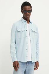 G-Star RAW pamut ing férfi, galléros, regular - kék L