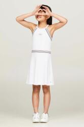 Tommy Hilfiger gyerek ruha fehér, mini, egyenes - fehér 152