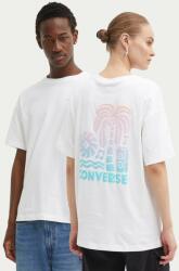 Converse pamut póló fehér, nyomott mintás, 10027149-A01 - fehér XL