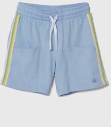United Colors of Benetton gyerek pamut rövidnadrág állítható derekú - kék 98 - answear - 6 590 Ft