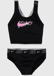 Nike kétrészes gyerek fürdőruha LOGO TAPE fekete - fekete 140-150