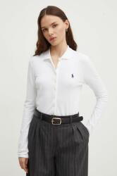 Ralph Lauren ing női, galléros, fehér, slim, 211941176 - fehér S