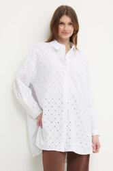TWINSET ing női, galléros, fehér, relaxed - fehér XS - answear - 75 990 Ft
