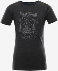 Alpine Pro Framo Tricou pentru copii ALPINE PRO | Negru | Fete | 104/110