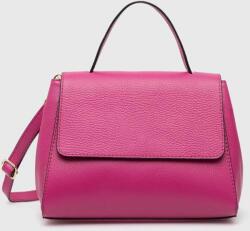 Answear Lab bőr táska rózsaszín - rózsaszín Univerzális méret - answear - 38 990 Ft