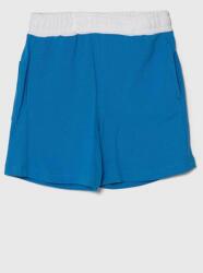 United Colors of Benetton gyerek pamut rövidnadrág állítható derekú - kék 90 - answear - 8 390 Ft
