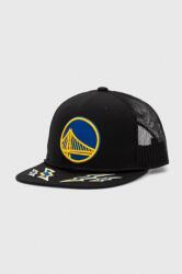 Mitchell&Ness baseball sapka NBA GOLDEN STATE WARRIORS fekete, nyomott mintás - fekete Univerzális méret