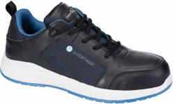 Portwest Pantofi de protectie ECO din materiale reciclate, bombeu compozit, impermeabili - Portwest FC07 S3 - negru/albastru, 41 (FC07BKB41)