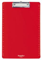 FLEXOFFICE Felírótábla, A4, műanyag, FLEXOFFICE FO-CB011 , piros (FO-CB011RED) - treewell