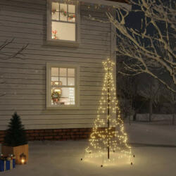 vidaXL meleg fehér fényű karácsonyfa tüskével 200 LED-del 180 cm (343566)