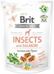 Brit Brit Care Dog Crunchy Cracker. Rovarok lazaccal, kakukkfűvel dúsítva 200 g