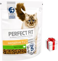 Perfect Fit Sensibil 1+ cu curcan 7kg+Cat Surprise