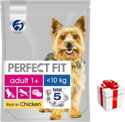 Perfect Fit Adult 1+ Rase mici cu pui 6 kg+Surpriză Pentru Câine