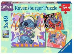 Ravensburger Puzzle 3x49 db - Stitch (12001070)