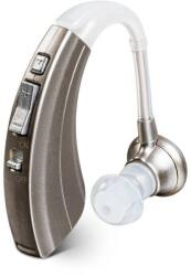 Britzgo VHP-220S újratölthető hallókészülék, intelligens zajszűrés, 4 állítható üzemmód, 16 hangerőszabályzó, ezüst (VHP-220S)