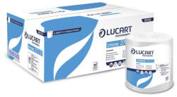 Lucart Kéztörlő 1 rétegű tekercses átmérő: 19 cm 6 tekercs/karton 270 méter_861126J hófehér (861126J)