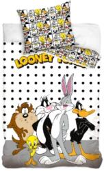 Sonne Set lenjerie de pat pentru copii Sonne - Looney Tunes, 2 piese (LT233001-8) Lenjerii de pat bebelusi‎, patura bebelusi