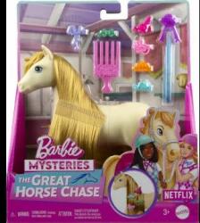 Mattel Barbie Mysteries: Nagy pónikaland játékszett - Világosbarna