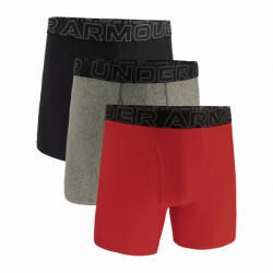 Under Armour Perf Tech 6in férfi boxer L / piros/fekete