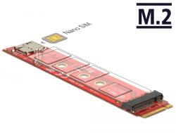 Delock 65921 M. 2 Key B - M. 2 Key B Slot + Nano SIM Slot Adapter (65921) - mall