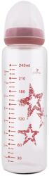 Lorelli Sticluță de sticlă Lorelli - Anti colic, 240 ml, roz (10200880003)