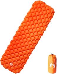 vidaXL 1 személyes narancssárga felfújható kempingmatrac 190x58x6 cm (4007114)