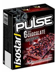 Isostar Pulse bar Quarana 6x23g Gust: Ciocolada