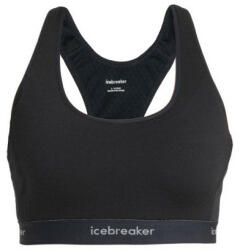 Icebreaker Women Merino 125 ZoneKnit Racerback Bra Mărime sutien: S / Culoare: negru