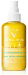 Vichy Apa de protectie solara cu acid hialuronic, pentru față și corp SPF50+ Capital Soleil, 200ml, Vichy