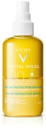 Vichy Apa de protectie solara cu acid hialuronic, pentru față și corp SPF30 Capital Soleil, 200ml, Vichy