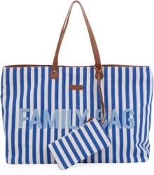 Childhome - Geantă de călătorie Family Bag Canvas Electric Blue (CWFBSTBL)