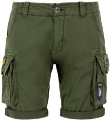 Alpha Industries Pantaloni cu buzunare verde, Mărimea 30