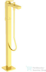 Ideal Standard EXTRA szabadonálló kádtöltő csaptelep zuhanyszettel, alaptest nélkül, Brushed gold BD520A2 (BD520A2)