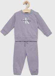 Calvin Klein Jeans compleu copii culoarea violet PPYX-DKK012_04X