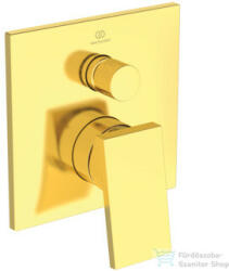 Ideal Standard EXTRA falsík alatti kád/zuhany csaptelep 2 fogyasztóhoz, Brushed gold A7625A2 (A7625A2)